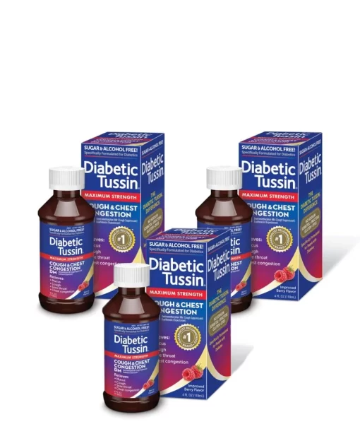 Diabetic Tussin Maximum Strength Cough &Amp; Chest Congestion