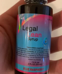 Legal Lean Syrup Blue Raspberry