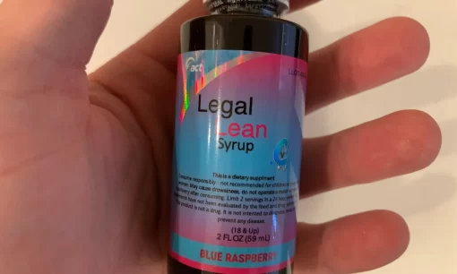 Legal Lean Syrup Blue Raspberry